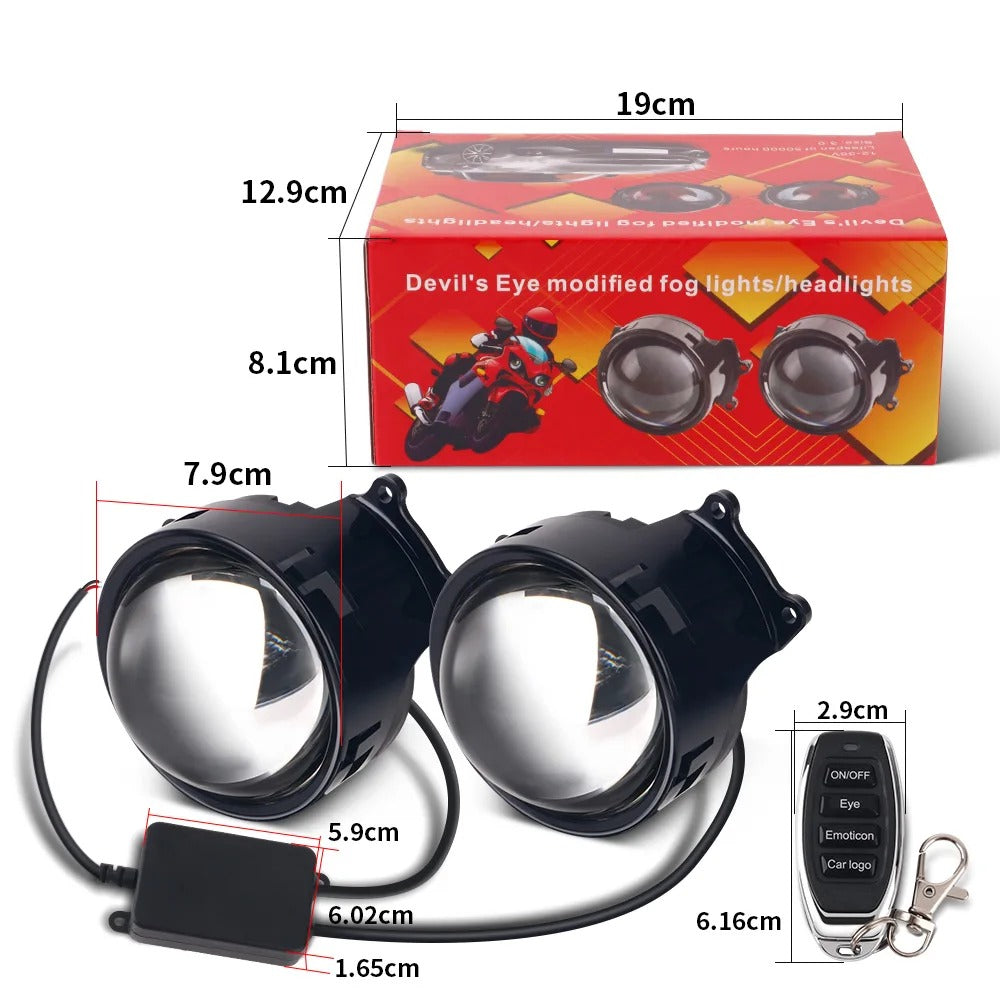 Headlights Devil Eye LED Car Light
